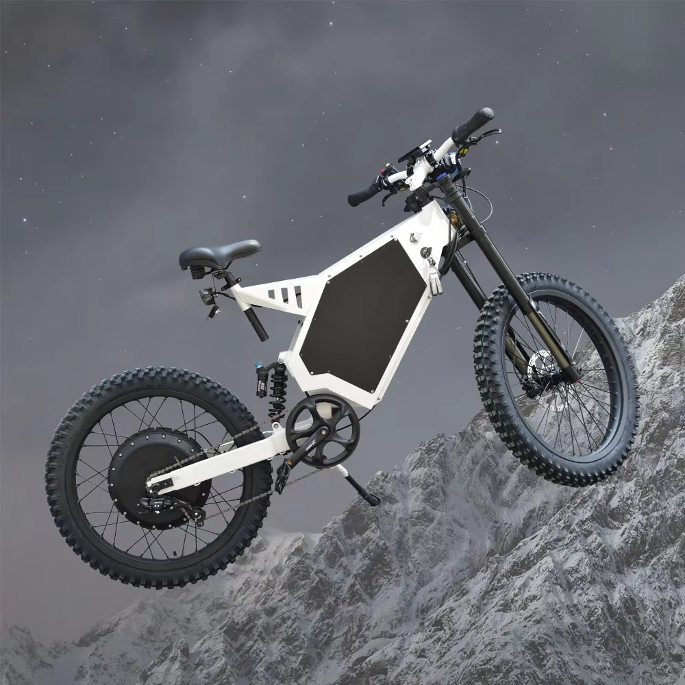 2025 Hot Sale 48v Full Suspens - 8000W Stealth Bomber Ebike ulasan dan harga