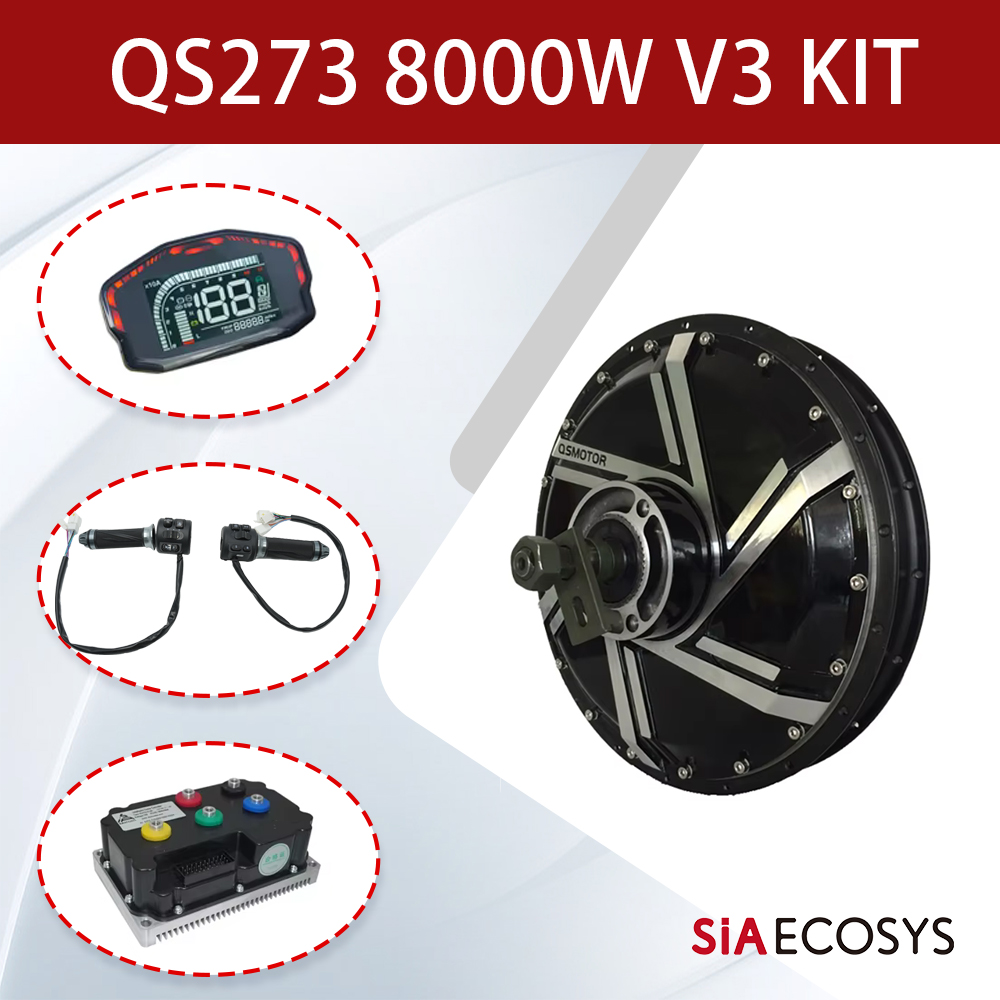 QSMOTOR QS273 V3 8000W 72V Hub - Qs273 Hub Motor 8000W 72V ulasan dan harga